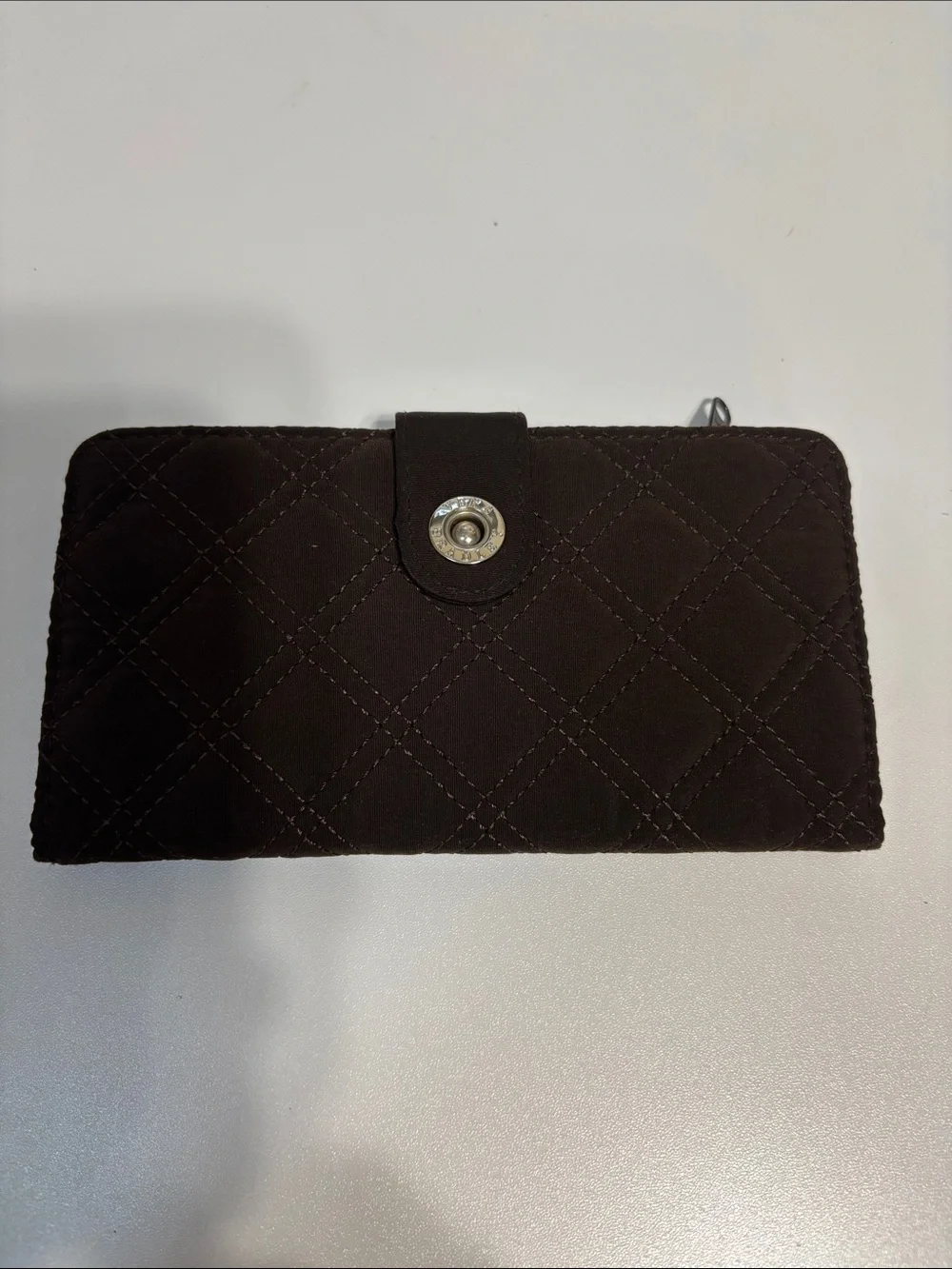 Vera Bradley Quilted Brown Women's Wallet -